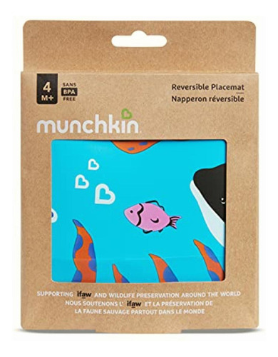 Munchkin Wildlove Mantel Individual Reversible De Silicona