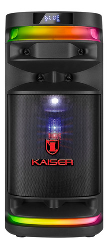 Bocina Kaiser 12 70 W Rms Ksb-4012 Micrófono Bluetooth Negro