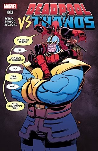 Comic Versión En Ingles Deadpool Vs Thanos (2015) #3 