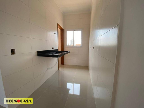 Excelente Casa Com 02 Dormitórios Para Venda Com 59 M² No Bairro Vila Tupi Em Praia Grande/sp. - Ca4830