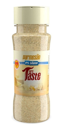 Tempero Zero Sódio (55g) Parmesão Mrs Taste