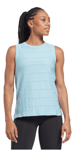 Tank Reebok Entrenamiento Perforated Mujer Azul