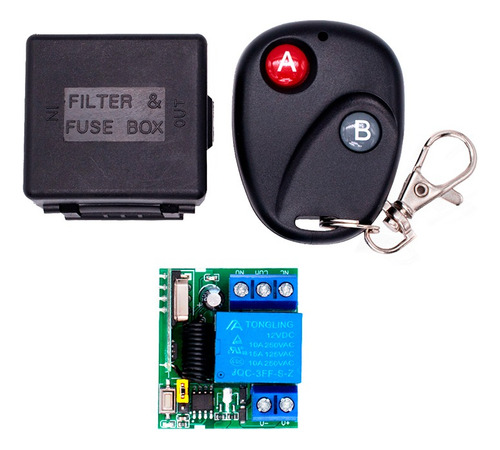 Módulo Relevador Inalámbrico Rf 433mhz 12v 1 Canal