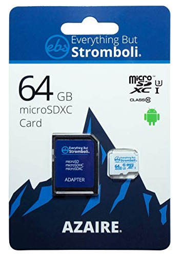 Todo Pero Stromboli 32gb Microsd Clase 10 Sdhc Vzjhn