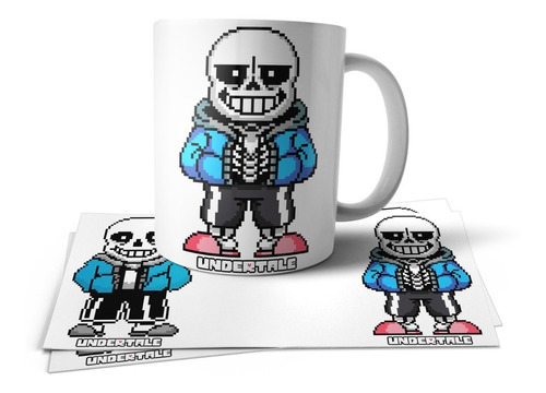 Undertale Sans Taza Polimero Tu Propio Estilo #2