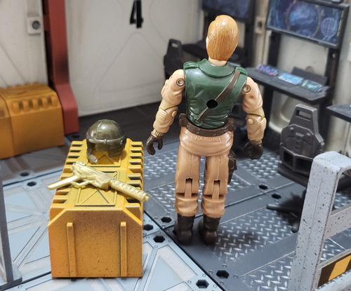 Comandos Em Ação/ Gi Joe Major Storm 1990 Impecável E Raro! (Usado)