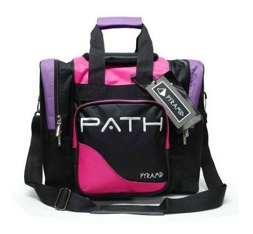 Bolso Para Bola De Bowling Zapatillas Y Accesorios Rosa/purp