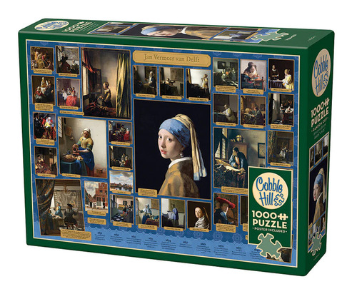Rompecabezas Galeria Vermeer 1000 Cobble Hill Arete De Perla