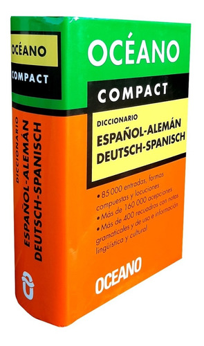 Diccionario Océano Compact Español - Alemán / Aleman - Españ