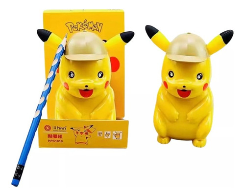 Sacapuntas Automático Lindo Portátil De La Muñeca De Pikachu