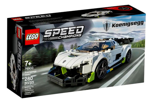 Brinquedo De Montar Speed Champions Koenigsegg Jesko Lego Quantidade de peças 280