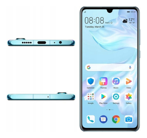 Huawei P30 Dual Sim 128 Gb Blanco 6 Gb Ram