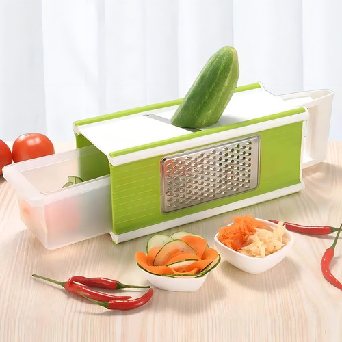 Rallador De Verduras Y Frutas 5 En 1
