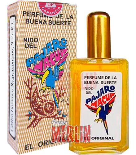 Pajaro Macua / Perfume Original Del Éxito Y La Buena Suerte