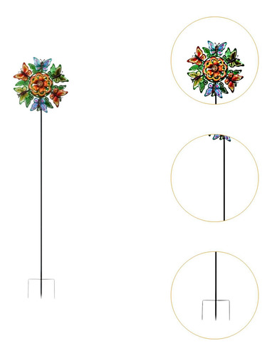 Esculturas De Viento Al Aire Libre De Viento Mariposa