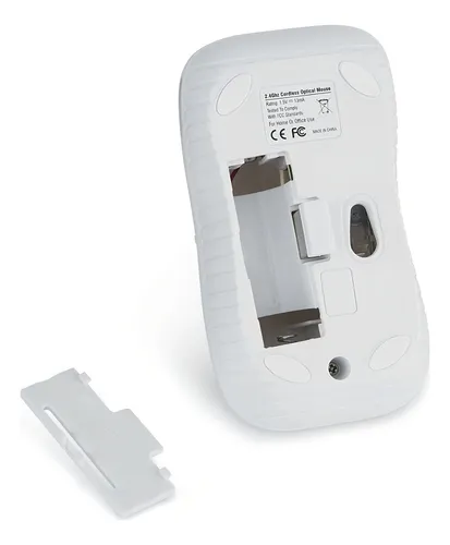 Mouse Óptico Verbatim Rf Inalámbrico Usb 1200dpi 99768 /vc Color Blanco