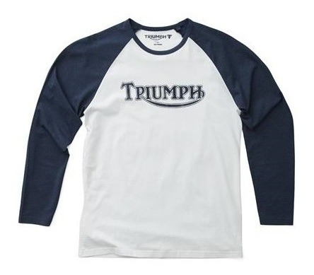 Camiseta Logo Blue Tam. G  Triumph Mtls19e03-l