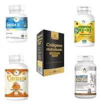 Comprar Kit Suplementos Essenciais Para A Saúde 480 Cápsulas Total
