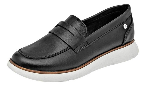 Zapato Casual Mora Confort 155940 Para Mujer Color Negro E5