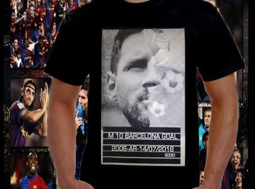 Remera Messi Talles M/l /xl