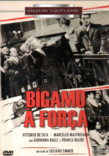 Dvd - Bígamo A Força - Vittorio De Sica - Lacrado