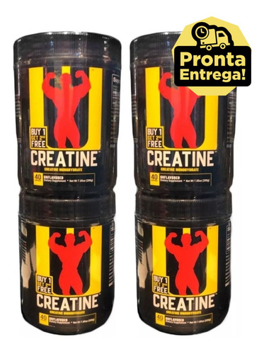 Combo Creatina Universal 4un Original Lacrado - Importado