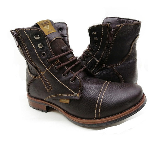 Botas De Piel Casuales Marca Vandana Modelo 10007