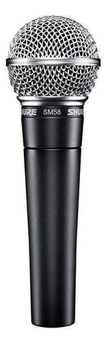 Micrófono Shure Sm Sm58-lc Dinámico Cardioide Color Negro (Usado)