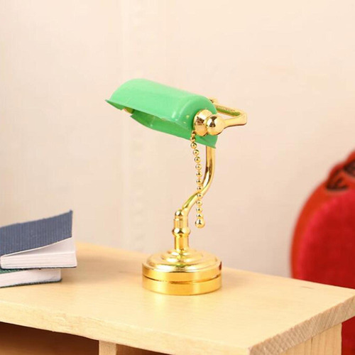 L Lámpara De Escritorio Para Casa De Muñecas Lámpara Led En