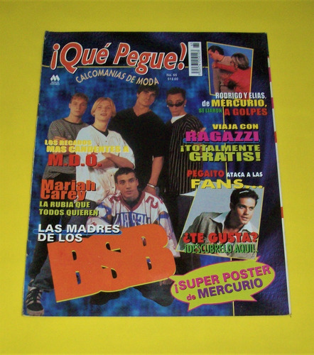 Backstreet Boys Revista Que Pegue Mercurio Jeans Innis