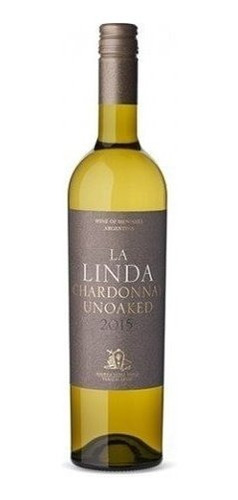 La Linda Chardonnay Unoaked Vino Blanco 750ml Fullescabio *