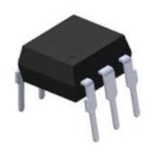 Moc3062 Optoacoplador Dip 6 - C/triac Out - Pack 5 Pcs