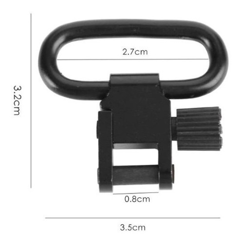 Imagem 3 de 7 de Suporte Bandoleira Mossberg Original Completo (par) - Kit Co