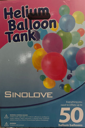 Helium Baloon Tank Y 50 Globos