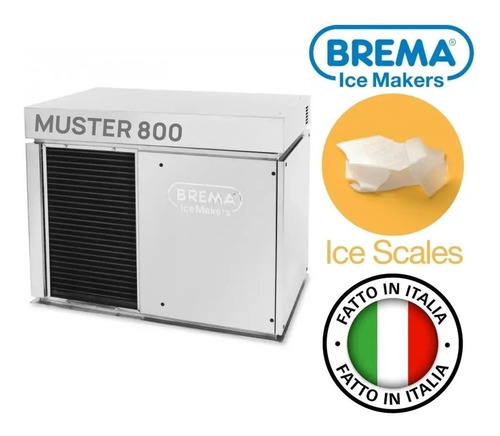 Fabricador De Hielo En Escamas  Muster 800 Brema Italy 