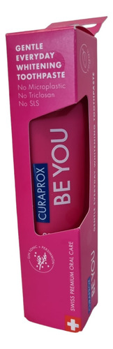 Pasta Dental Be You Curaprox 60ml Blanqueadora Vegana Red