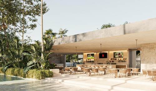 En Venta Lote Unifamiliar En Privada Con Amenidades En Playa Del Carmen (1390)