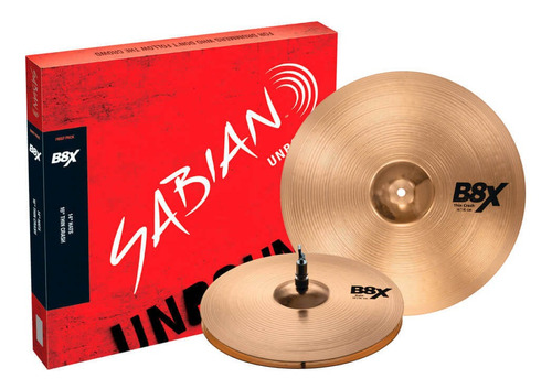 Kit de primer set de placas Sabian B8x 45011x 14 16