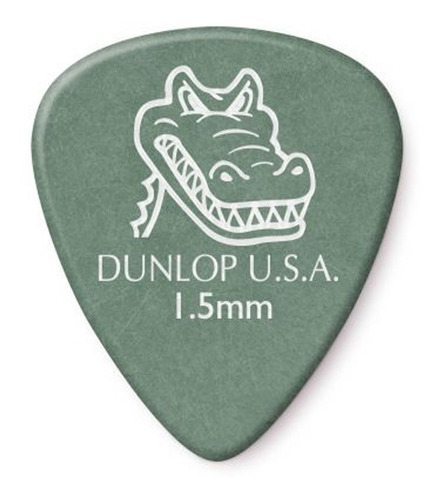 Púas Jim Dunlop Cocodrilo Gator C/ Grip 417r Pack X 6