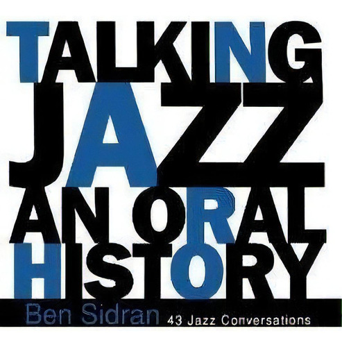Talking Jazz, De Ben Sidran. Editorial Ingram Publisher Services Us, Tapa Blanda En Inglés