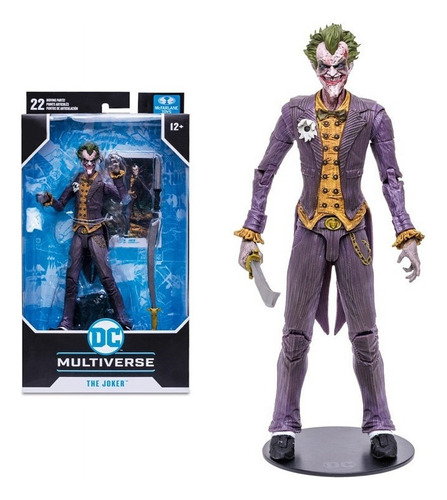 Figura De Acción Mcfarlane Batman Arkham City Joker De Jugue