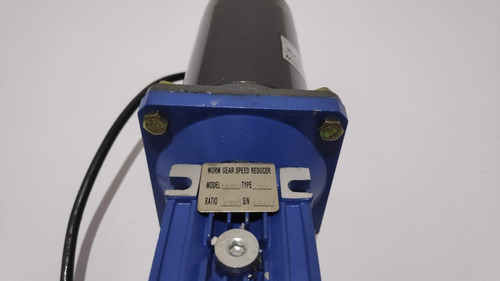 Motor 100w 22rpm Con Worm Speed Reducer 12vdc