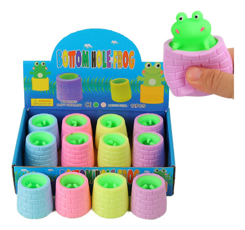 Amansaloco Apretar Y Sale Fidget Toy Squish Antistress Rana