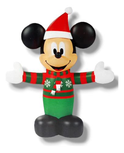 Inflable Navidad Mickey 180cm