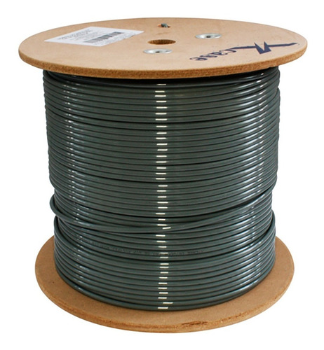 Bobina Cable Utp Cat 5e 305m Doble Forro Exterior Xcase