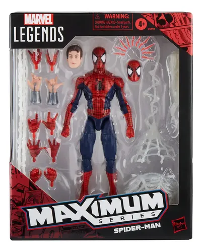 Figura Spider-man Legends Maximum Series Marvel Hasbro | MercadoLivre
