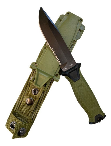 Gerber Remix Strongarm Mixed Edge Tactical, color verde