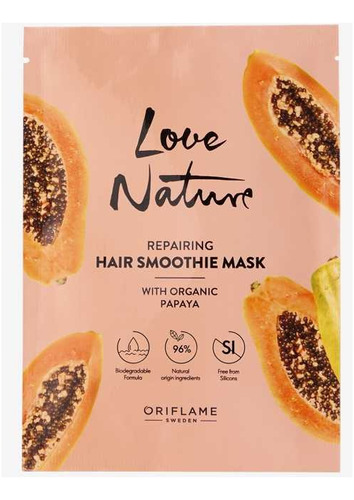 Mascarilla Capilar Reparadora Papaya Smoothie Love Nature