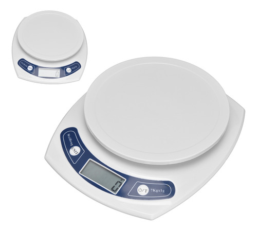 Pantalla Lcd De Báscula Electrónica Portátil De 1 A 7 Kg De