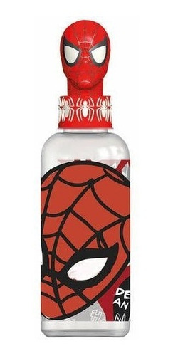 Imagen 1 de 3 de Botella Agua Tritan Con Figura 3d En Tapa Spiderman 560 Ml